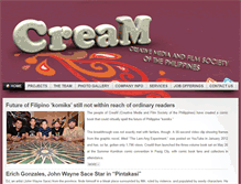 Tablet Screenshot of creativephilippines.com